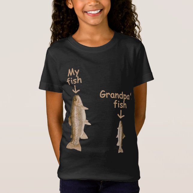 Min fisk morfar's fish t shirt (Framsida)