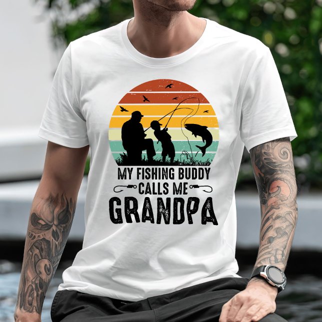 Min fiskedåd kallar mig Grandpa T Shirt (Skapare uppladdad)