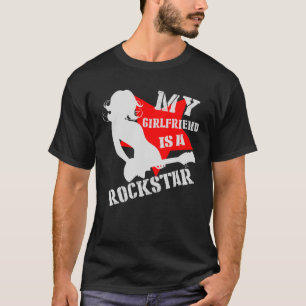 Min flickvän är en Rockstar T Shirt
