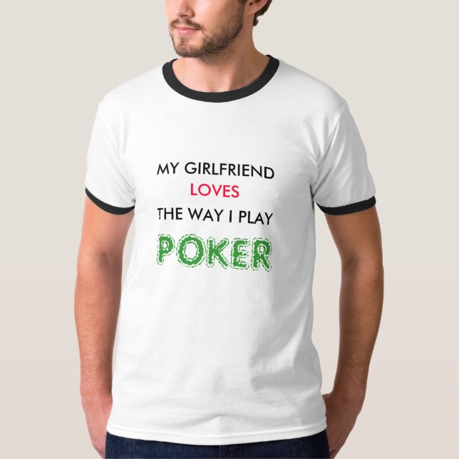 MIN FLICKVÄN, KÄRLEKAR, LÅNGT LEKER JAG, POKER TEE (Framsida)