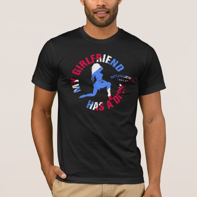Min flickvän… tee shirt (Framsida)