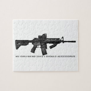 Min flickvännågot att säga bör jag Accessorize Pussel