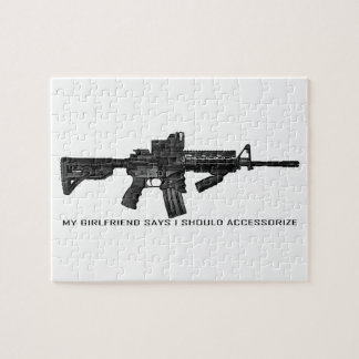 Min flickvännågot att säga bör jag Accessorize Pussel