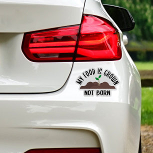 Min föda är odlad, inte född, Activism Sticker Klistermärken