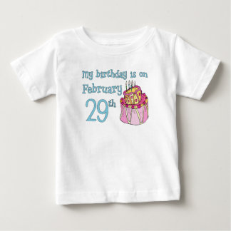Min födelsedag äger rum på Februari 29th T Shirt