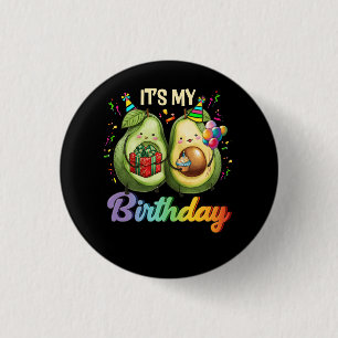 Min födelsedag Avocado kallade Party Mamacado Coup Knapp
