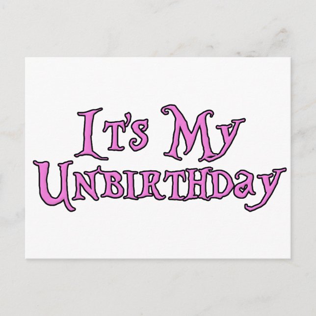 Min födelsedag vykort (Framsida)