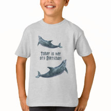 Min födelsedags barn delfin säger