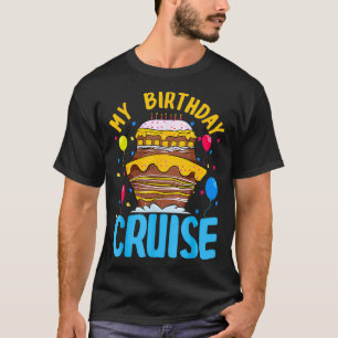 Min födelsedagsförskjutningsfamilj Party Celebrati T Shirt