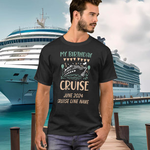 Min födelsedagsresa med båt t shirt