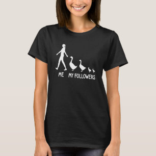 Min följeslagare Goose Lama Cute Animal Social T Shirt