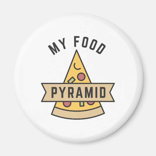 Min Food Pyramid Magnet (Framsidan)
