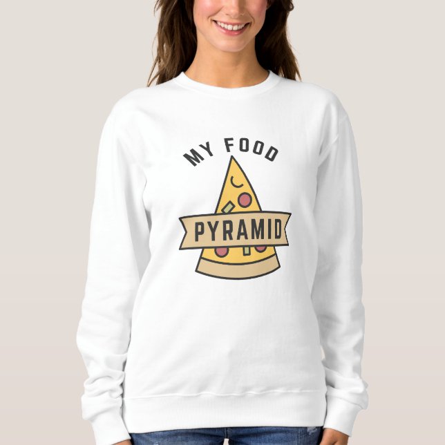 Min Food Pyramid T Shirt (Framsida)