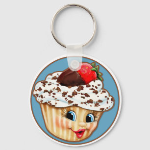 Min för sötsak muffin lite nyckelring