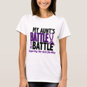 Min för strid cancer för moster för t shirt