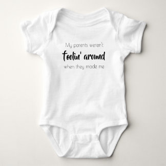 Min föräldrar var inte foolin runt om IVF-bodysuit T Shirt