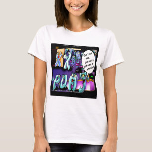 Min före detta och din före detta är roliga t shirt