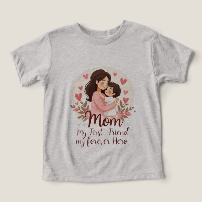 Min Forever Hero | Mor Dag T-Shirt Design (Design Framsida)