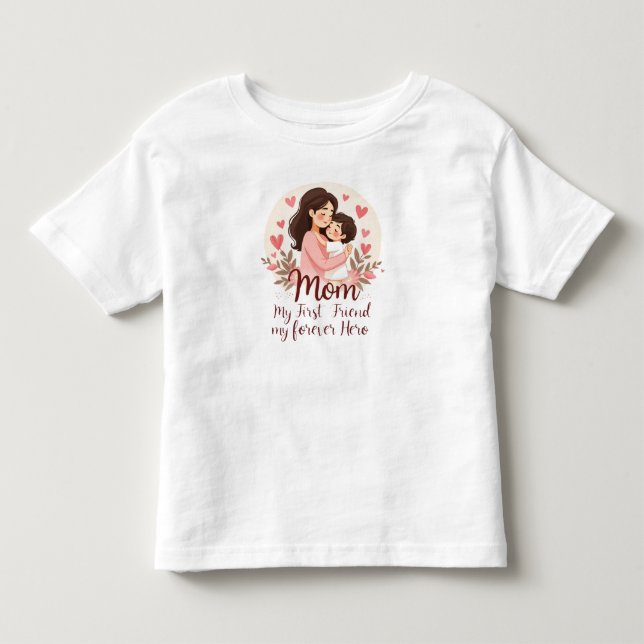 Min Forever Hero | Mor Dag T-Shirt Design (Framsida)