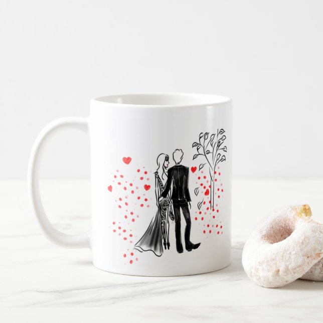 Min Forever love, Lite Art Classic Mugg (Med munk)