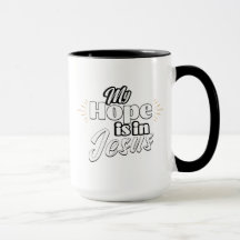 Min förhoppning är i Jesus Inspirerande