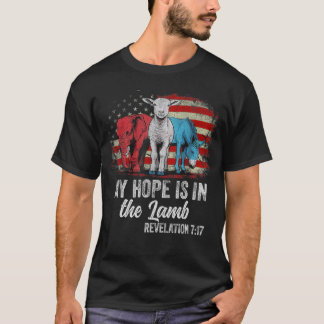 Min förhoppning finns i lammavslöjandet 7:17 t shirt