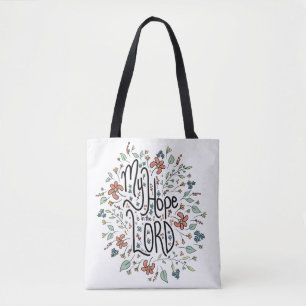 Min förhoppning finns i LORD Tote Bag Tygkasse