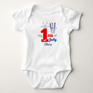 Min första 4:e juli-Personlig T Shirt