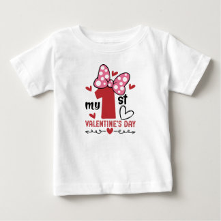 Min första Alla hjärtans dags baby-t-shirt T Shirt