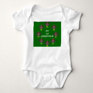 Min första Anpassningsbar i jul i Turkiet Baby Tröja
