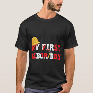 Min första arbetsdag, Lycklig-arbetsdagen, kanaden T Shirt