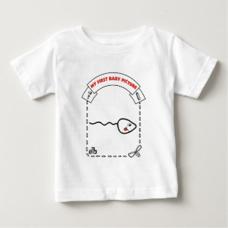 MIN FÖRSTA BABYBILD TEE SHIRT