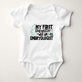 Min första barnvakt var en embryolog Cute IVF T Shirt