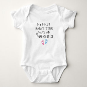Min första barnvakt var en embryolog IVF-gåva T Shirt