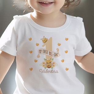 "min första biodagen" söt 1-års födelsedagströja m t shirt