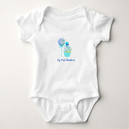 Min första blå jul lollies  t shirt