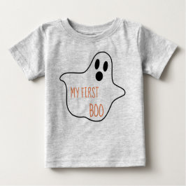 Min första Boo Halloween-design T Shirt