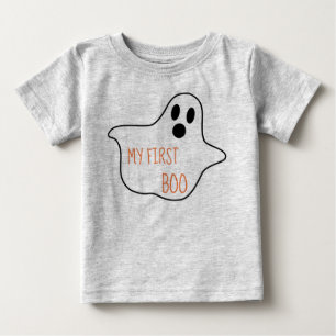 Min första Boo Halloween-design T Shirt