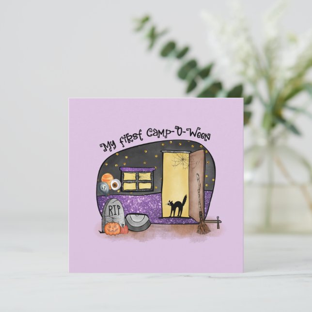 Min första Camp-O-Ween | Halloween Camping (Stående Fram)