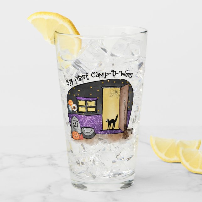 Min första Camp-O-Ween | Halloween Camping Glaskopp (Framsida Ice)