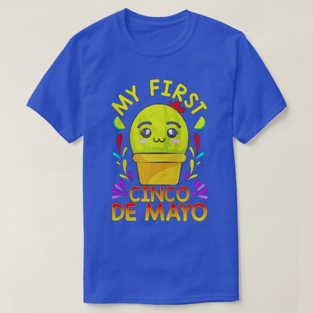 Min första Cinco De Mayo T Shirt (Design framsida)