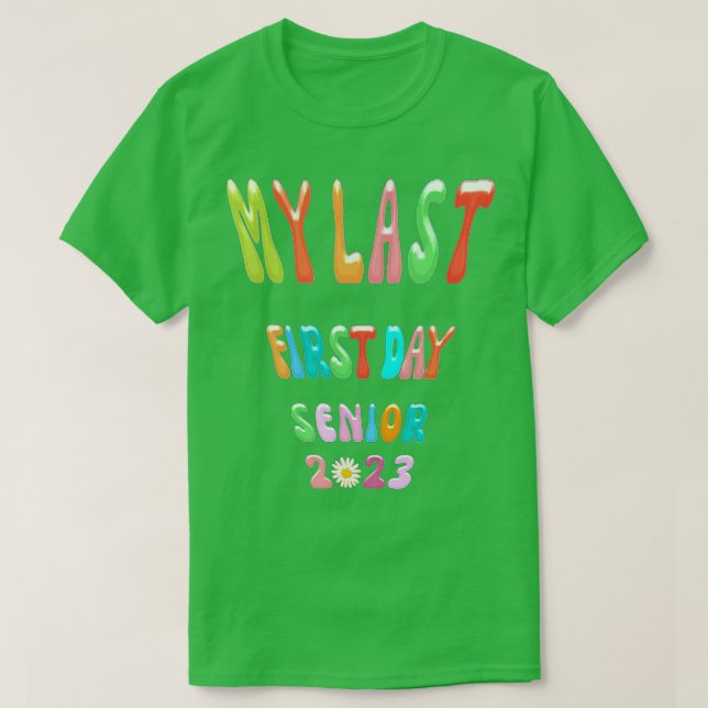 Min första dag, 2023 Back to school Teach T Shirt (Design framsida)