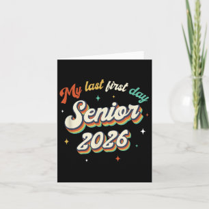 Min första dag, 2026 Back to school Vinta Kort