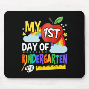 Min första dag av Kindergarten-Roligten Färgfullt Musmatta