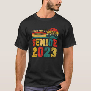 Min första dag, högre 2023 gott nytt år t shirt