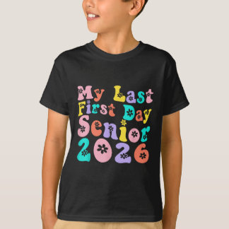 Min första dag, högre 2026 Back to school-idé T Shirt