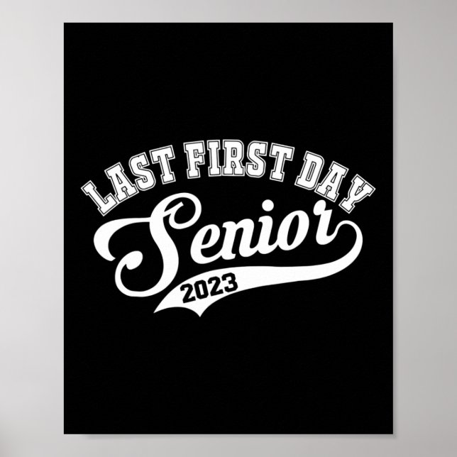 Min första dag, högre klass 2023, tillbaka till Sc Poster (Framsidan)