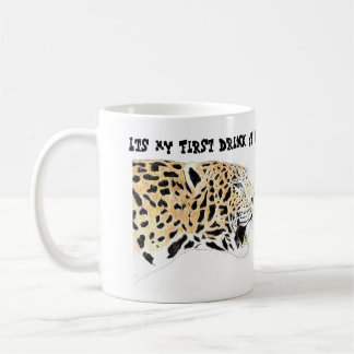 Min första drink på dagen kaffemugg