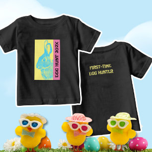 Min första Egg Hunt Påsk Småbarn Baby T-shirt