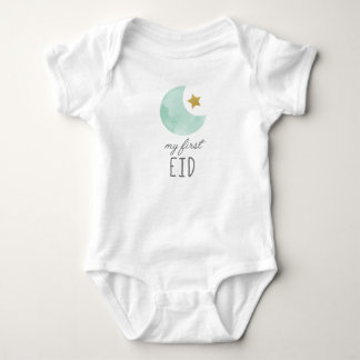 Min första Eid baby-bära, kläder Tee Shirt